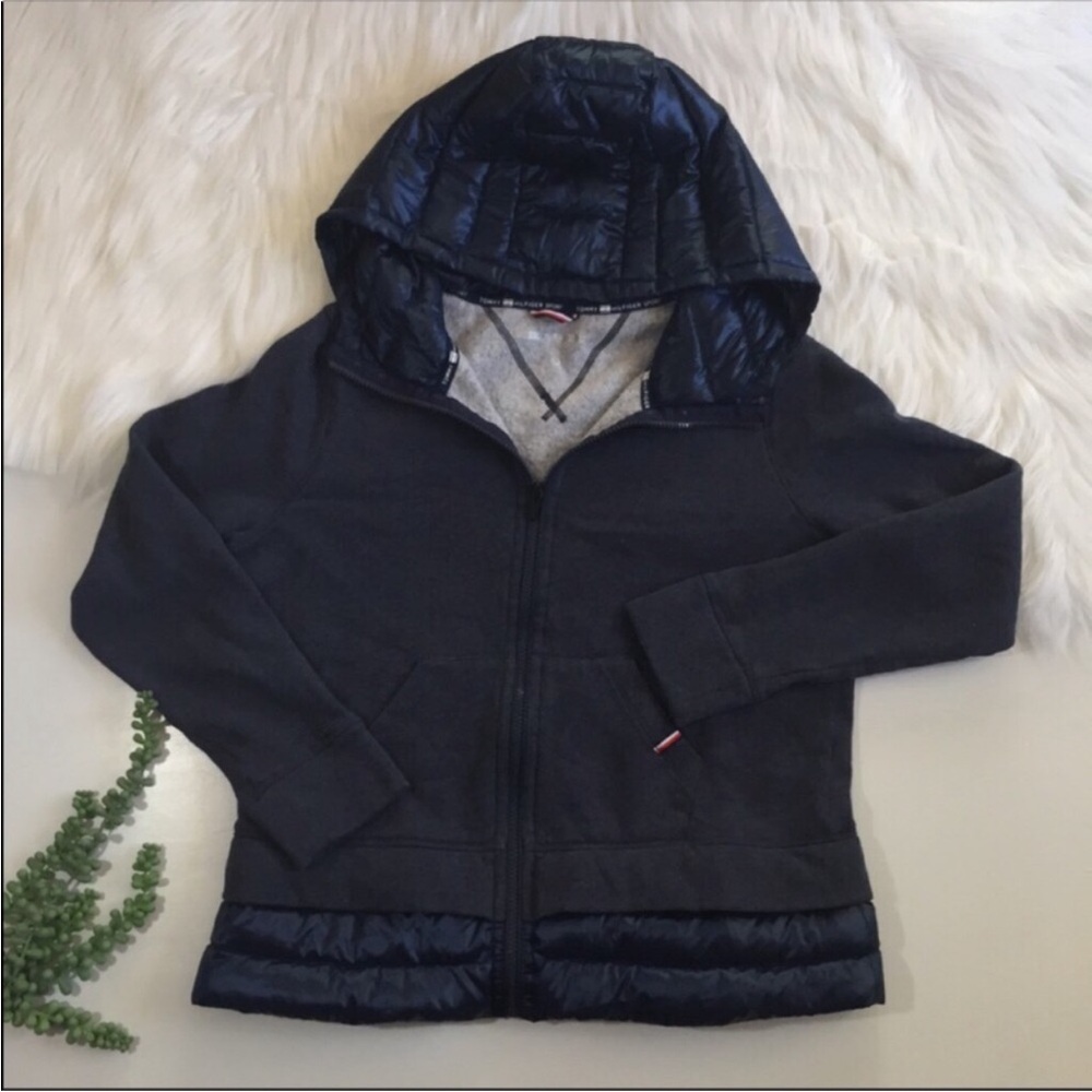 Tommy Hilfiger Sport Puffer Hoodie | Size Medium